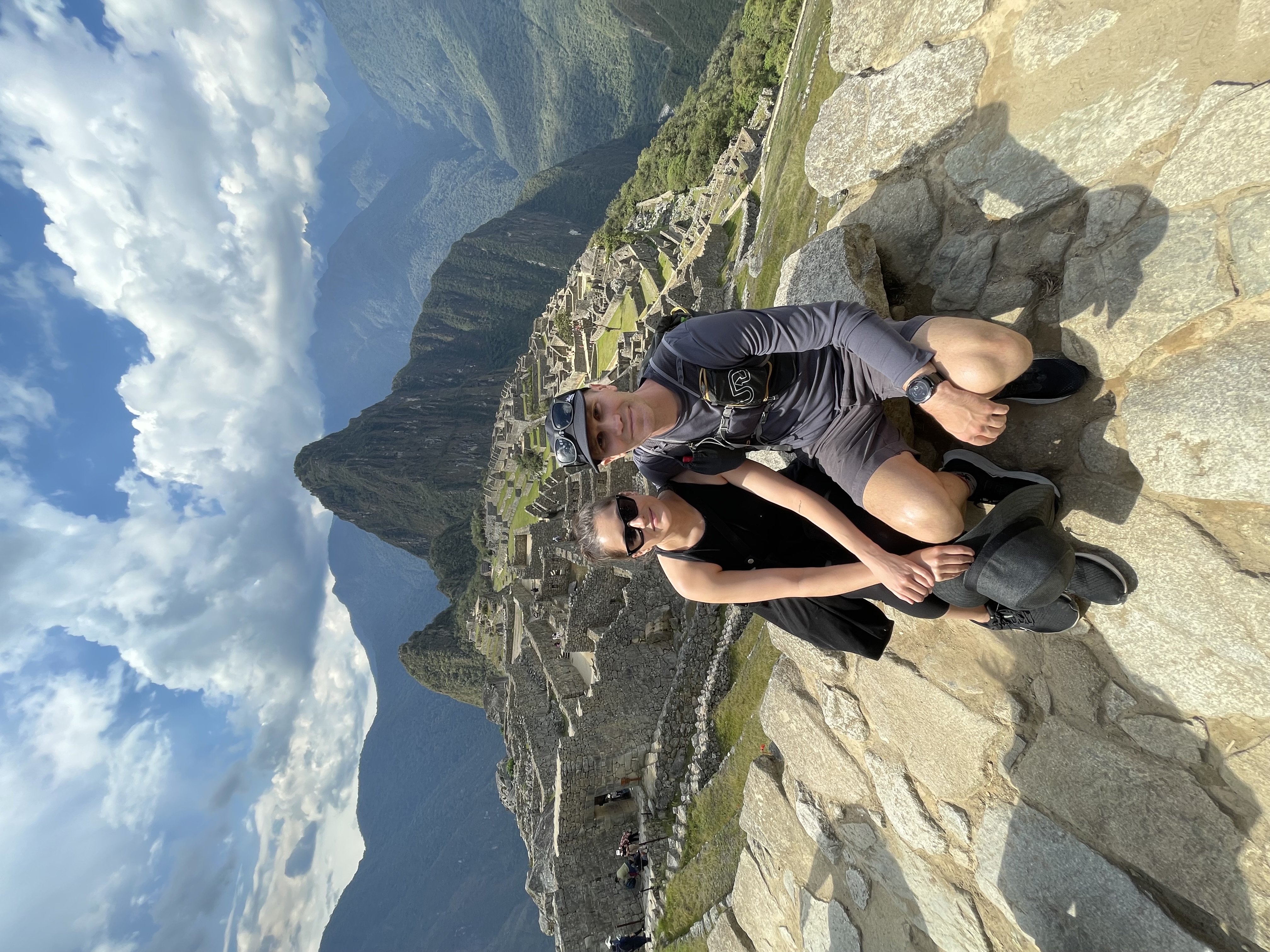 Chris and Amanda at Machu Picchu